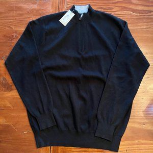 Peter Millar Men's Cashmere 1/4 Zip Sweater NWT